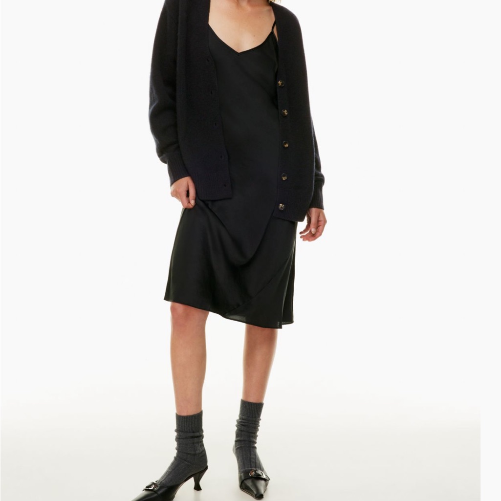 Aritzia Only Slip Midi Dress